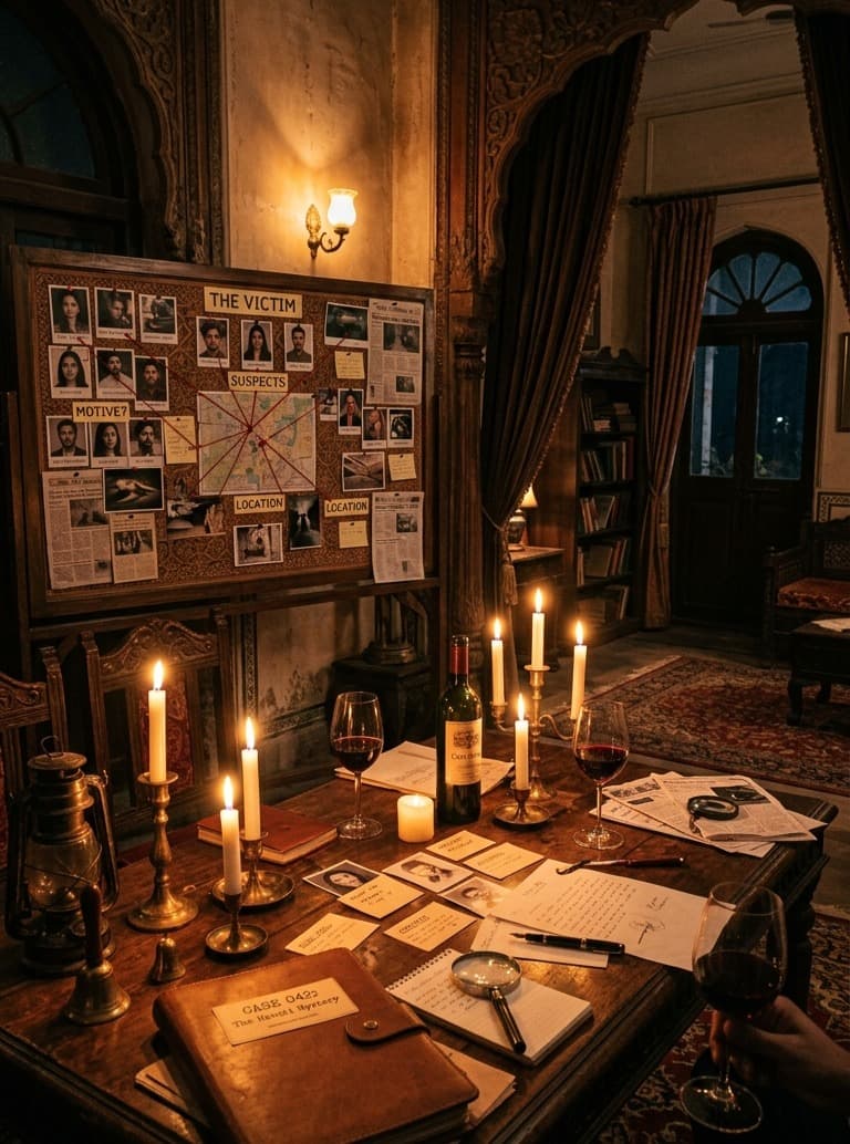 Physical crime investigation case file